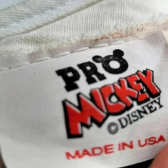 Vintage 90s PRO Mickey Mouse Tennis Sun Visor - Picture 6 of 10